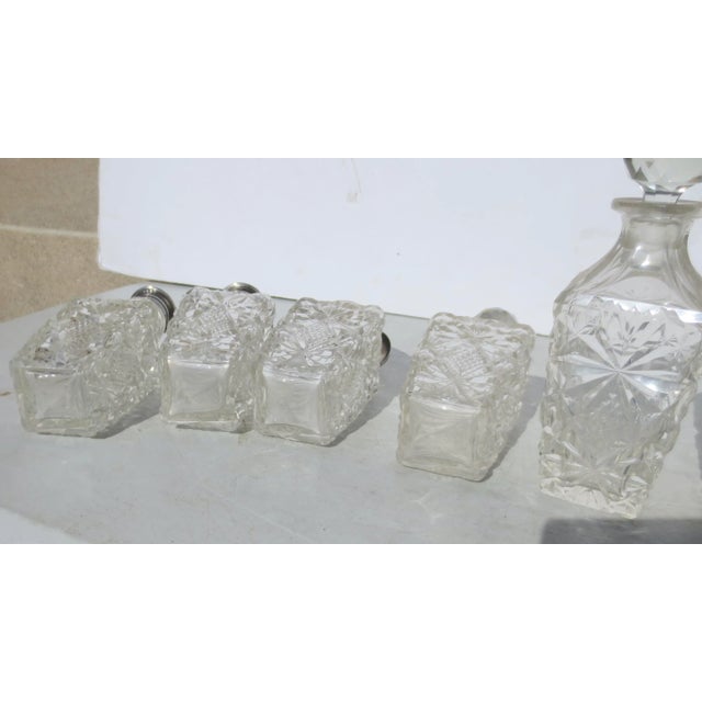 Late 19th Century Silverplate Cruet Set - 7 Pieces For Sale - Image 4 of 9