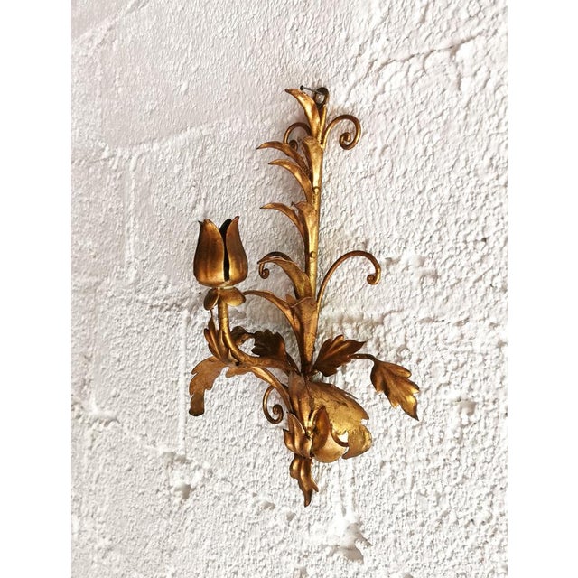 1970s Hollywood Regency Wall Lights attributed to Hans Kögl, Germany, 1960s, Set of 2 For Sale - Image 5 of 11