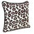 Animal Print Hair on Hide Pillow Cover With Piping For Sale - Image 4 of 12