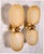 Mid-Century Modern 1980s Pair of Amber Murano Glass, Mid Century Modern Sconces For Sale - Image 3 of 11