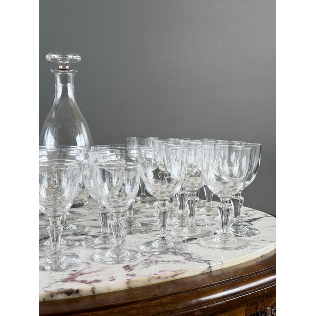 20th Century Baccarat Crystal Glassware Service, Set of 43 For Sale - Image 3 of 13
