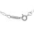 Early 21st Century Tiffany & Co. Keys 18k White Gold Diamond Clover Key Pendant Necklace For Sale - Image 5 of 9