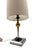 Hollywood regency bakelite table lamp in Art deco style France 1980s Metal, Bakelite Lamp base: H: 30 cm - 12 × 12 cm...