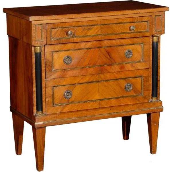 Small Italian Chest With One Small Drawer and Two Larger Drawers For Sale - Image 13 of 13