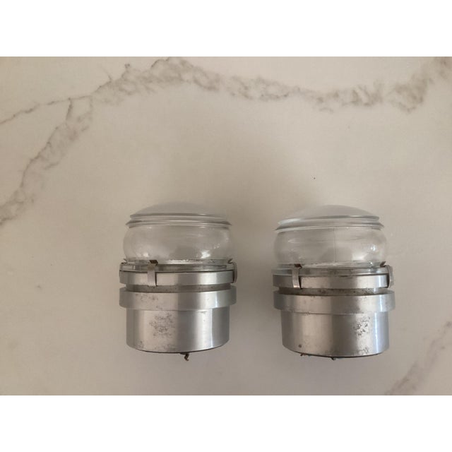 Ceiling Lamps from Oluce Fresnel, 1980s, Set of 2, in Good conditions. Designed 1970 to 1979 I have official proof of...