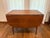1960s Danish Modern Teak Drop-Leaf Dining Table Style & construction: Danish modern teak drop-leaf Label: Retail/import...