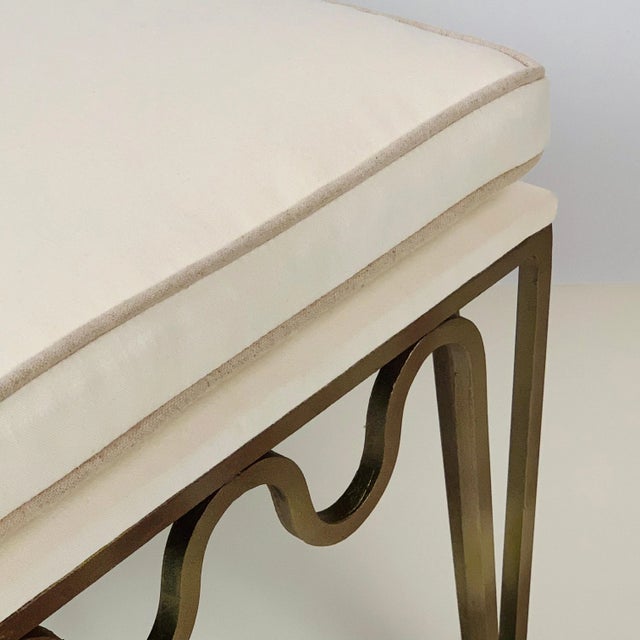 Metal Méandre' Side Chairs by Design Frères - A Pair For Sale - Image 7 of 11