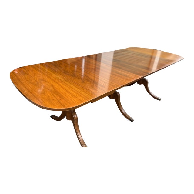 1950s Brickwede Brothers Mahogany Dining Table For Sale