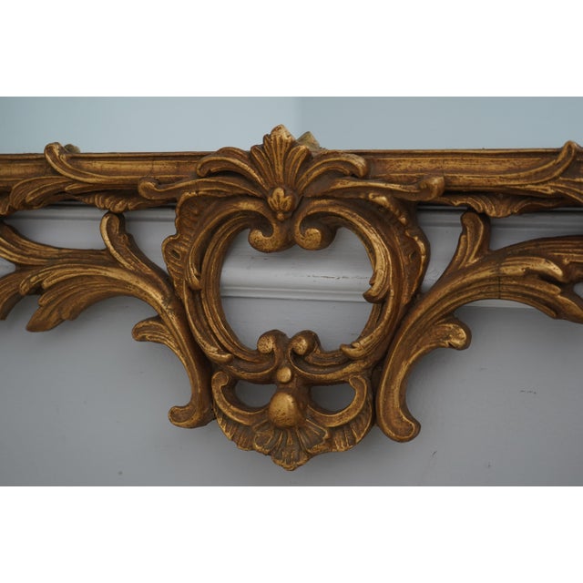 Friedman Brothers Friedman Brothers Large Model 5852 Ornate Gold Mirror For Sale - Image 4 of 12