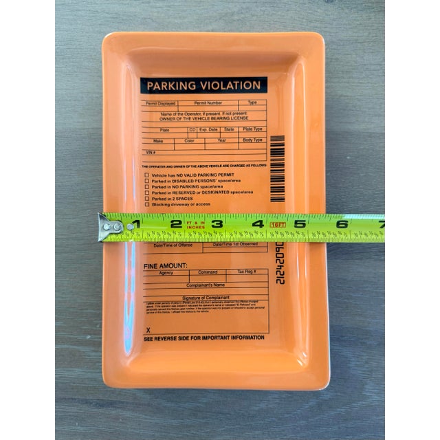 Figurative Whimsical Parking Ticket Tray For Sale - Image 3 of 7