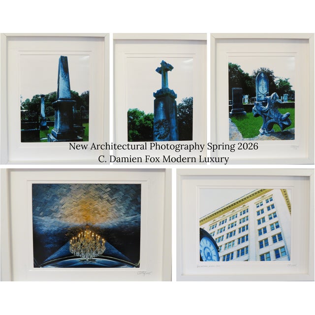 Gothic Southern Architectural Travel Photography, Framed by C. Damien Fox 2026 For Sale - Image 3 of 5