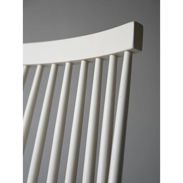 Vintage White Pinstolar Chairs, 1960s, Set of 6 For Sale - Image 14 of 15