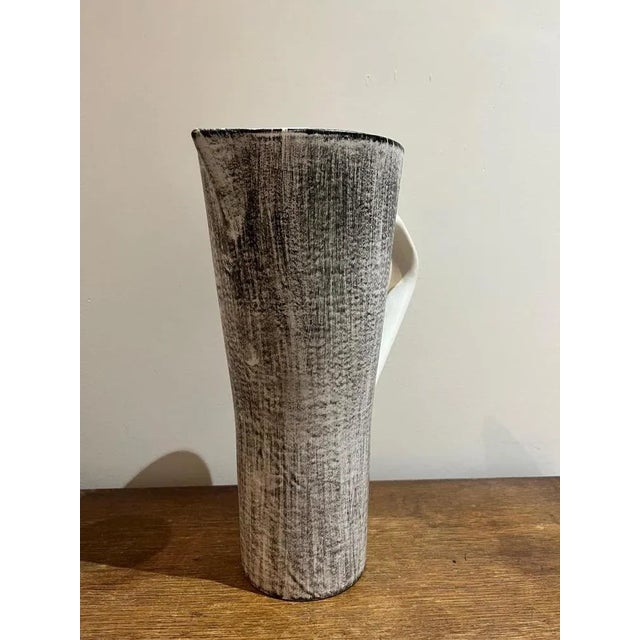 Ceramic Orange Ceramic Service, 1950s, Set of 9 For Sale - Image 7 of 10