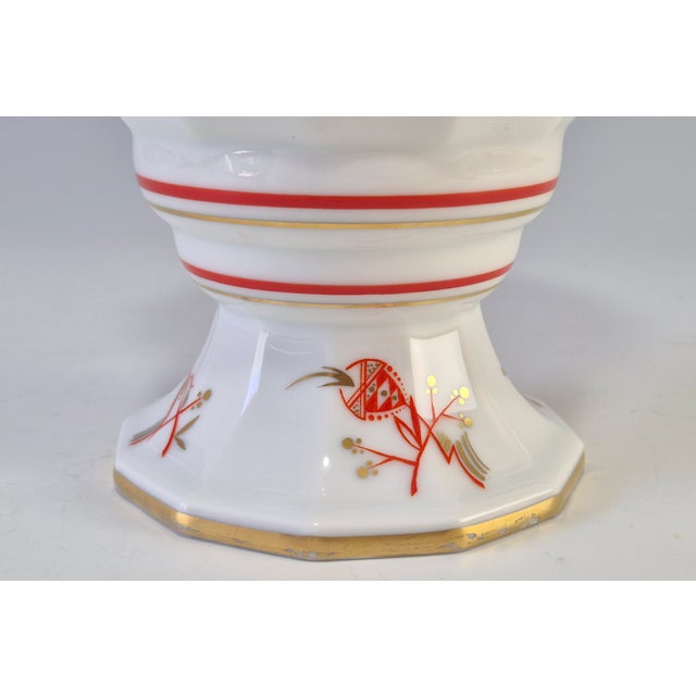 Ceramic Vintage Art Deco Porcelain Vase by Fürstenberg, 1920s For Sale - Image 7 of 15