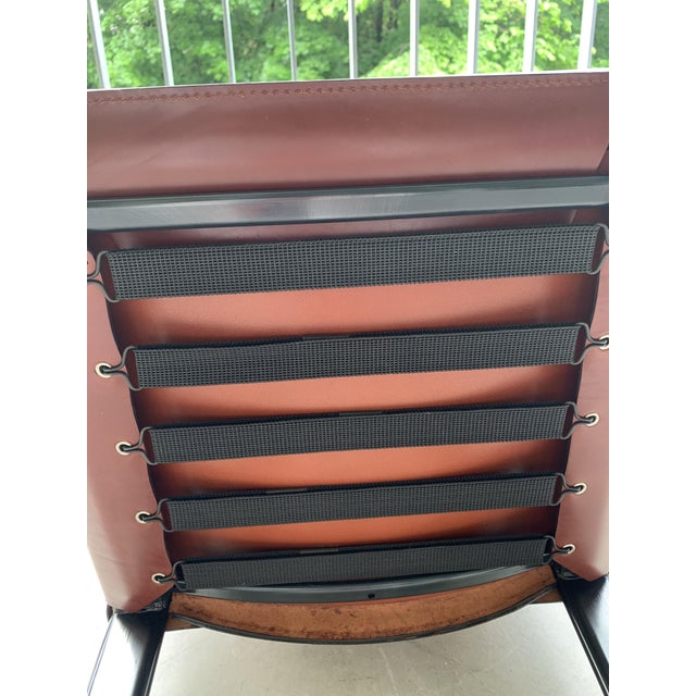 Mid-Century Leather Chairs by Carlo Bartoli for Matteo Grassi, 1990s, Set of 2 For Sale - Image 14 of 18