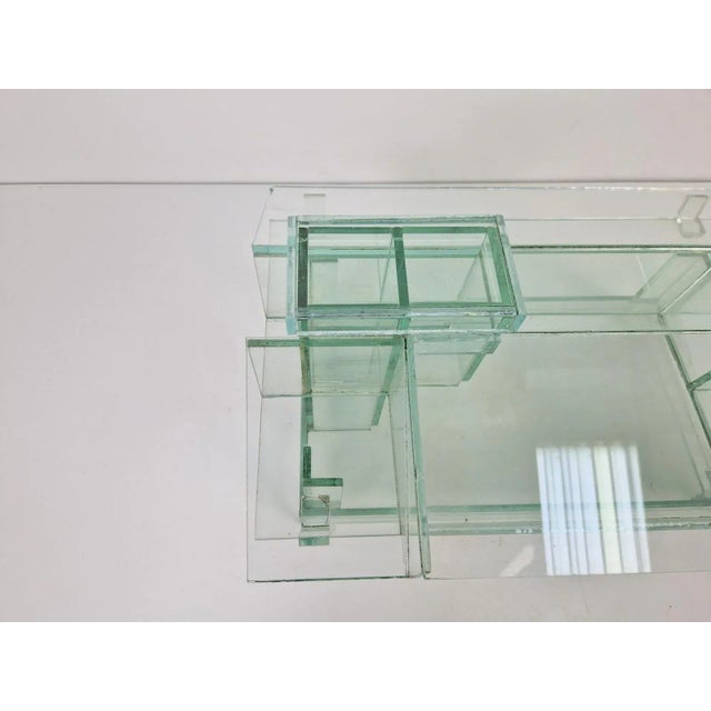 Vintage Modernist Architectural Model of Glass House, 1970s For Sale - Image 11 of 13