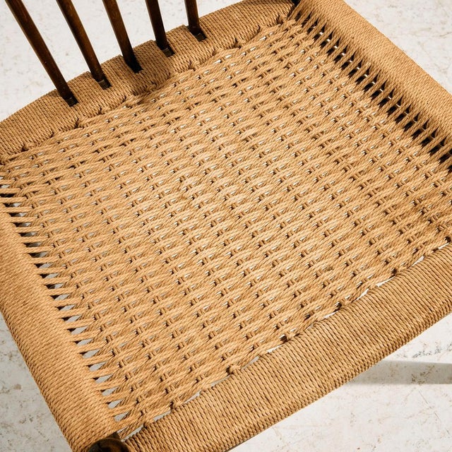 Beech 24GT Chair by Illum Wikkelsø for Niels Eilersen, 1960s For Sale - Image 15 of 18