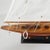 Brown Vintage Endeavour Sailboat Model in Wood For Sale - Image 8 of 12
