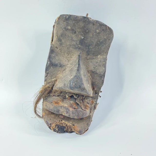 African Early 20th Century Dan House Mask Côte d'Ivoire For Sale - Image 3 of 7