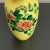 Asian Yellow Cloisonne Enamel Rose Metal Vase For Sale - Image 4 of 13