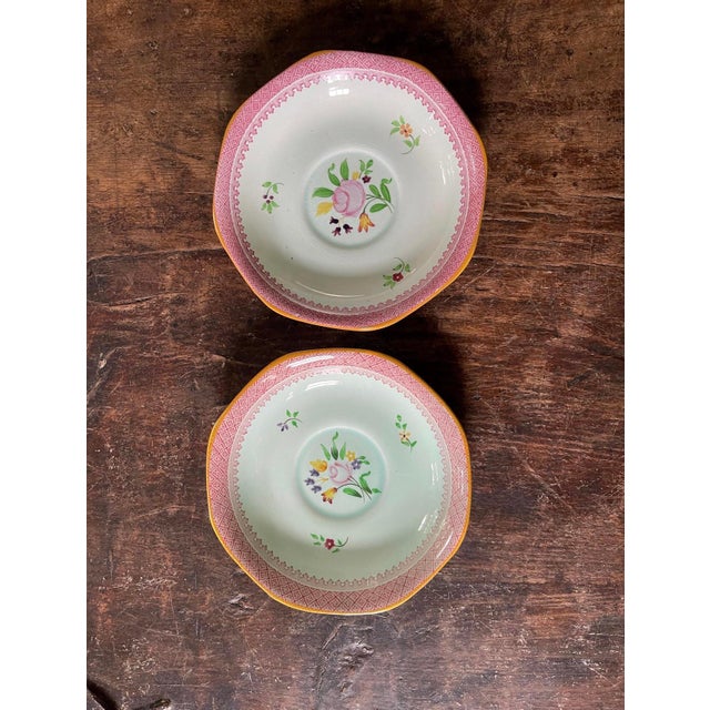 Vintage Calyx Adams 6” Saucers - Set of Seven (7) For Sale - Image 4 of 8