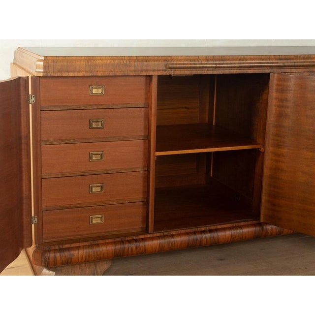 Art Deco Sideboard in Solid Wood For Sale - Image 5 of 13