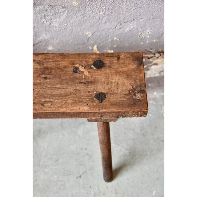 Vintage Workshop Workbench, 1940s For Sale - Image 11 of 12