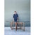 McGuire Rattan and Glass Oval Dining Table For Sale - Image 10 of 12