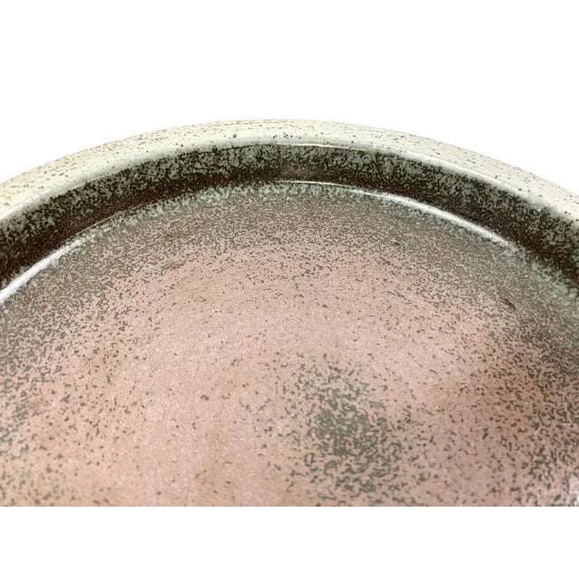 Large Danish Ceramic Dish Bowl by Per Linnemann-Schmidt for Palshus, 1960s For Sale - Image 6 of 12