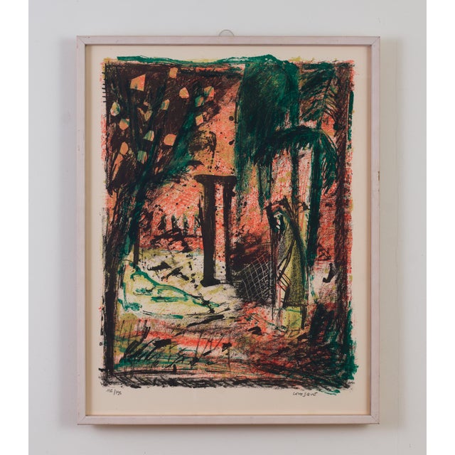 Erik Levesque, Abstract Edition 135/195, 1990s, Lithograph For Sale - Image 15 of 15