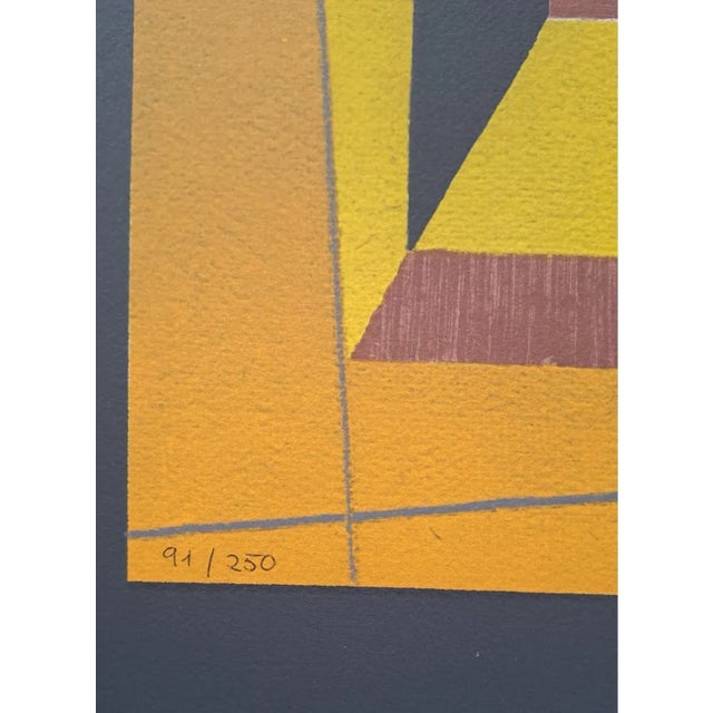 Victor Vasarely, Gordes Taira, 1948, Original Lithograph For Sale - Image 7 of 8