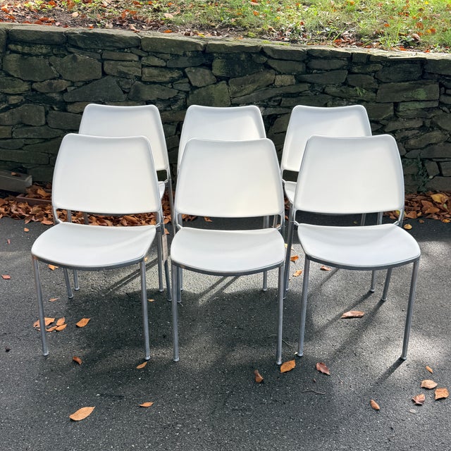 Set of 6 Stua Stackable Gas Chair by Jesús Gasca For Sale - Image 13 of 13