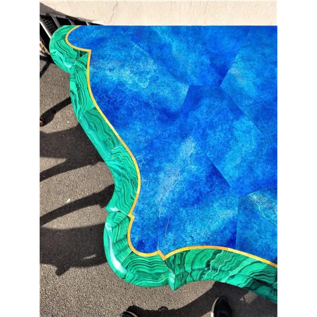 Doré Wood Rock Console Table by Valerian Rybar, 20th Century For Sale - Image 13 of 17