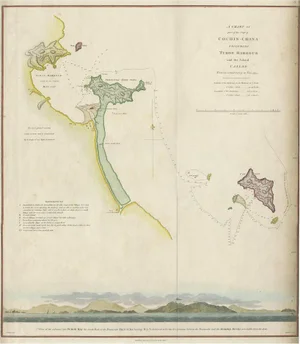 Map of the Vietnamese Coast, 1796