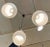 1950s Italian 1950s Triple Pendant Chandelier For Sale - Image 5 of 12