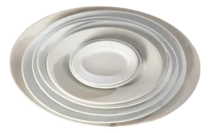Antique Ironstone Platters - Set of 8