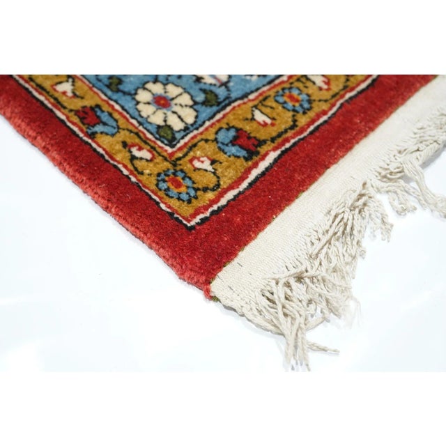 Traditional Vintage Qum Rug 7'4'' X 10'1'' For Sale - Image 3 of 11