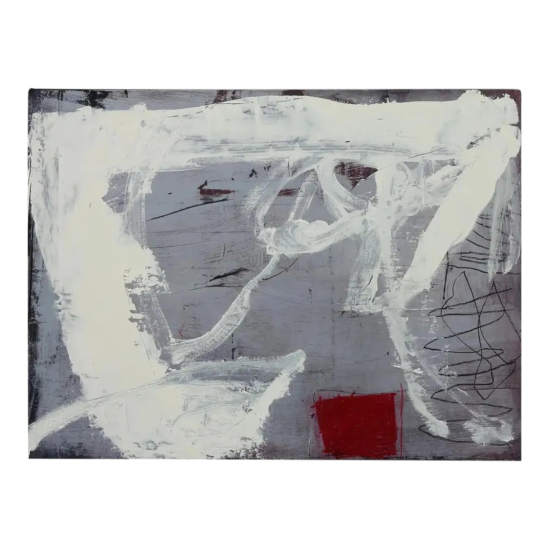 Lisa Lightman, Spain, White, Gray and Red | Chairish