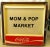 Vintage Coca-Cola Mom & Pop Market Square Double Sided Lighted Sign For Sale - Image 12 of 12