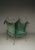 Metal Set of Vintage Lounge Chair and Ottoman, 1980s For Sale - Image 7 of 16