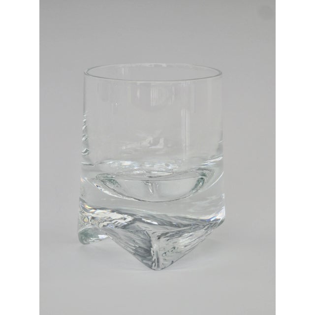 Glass Clear Whiskey Bourbon Scotch or Rocks Glasses - Set of 6 For Sale - Image 7 of 13
