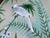 Chinoiserie Hand Painted Tropical Botanical Wallpaper Mural, Chinoiserie Jungle Wall Decor, Exotic Bird and Plant Wall Art For Sale - Image 3 of 3