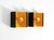 Space Age Metal Wall Lamps in Yellow and Black by Klaus Hempel for Kaiser Leuchten, 1960s, Set of 2 For Sale - Image 18 of 18