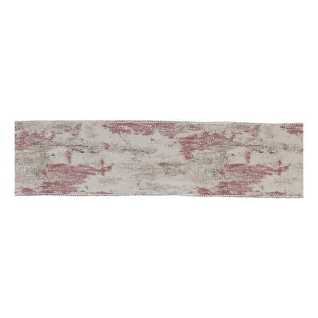 Pink and Silver Shimmer Wired Ribbon (Set of 2) For Sale