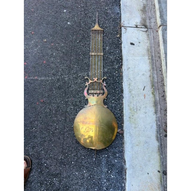 19th Century French Comtoise Grandfather Clock For Sale - Image 10 of 11