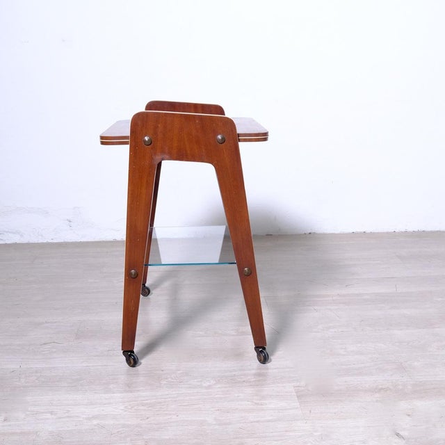 Italian TV Stand, 1950s-1960s For Sale - Image 11 of 15