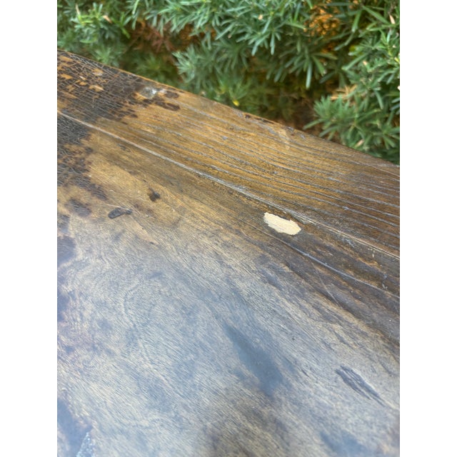 Long Old Asian Console Table For Sale In Tampa - Image 6 of 11