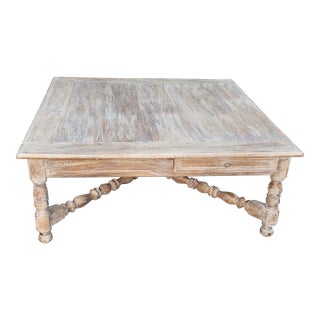 1960's Solid Wood Coffee Table For Sale