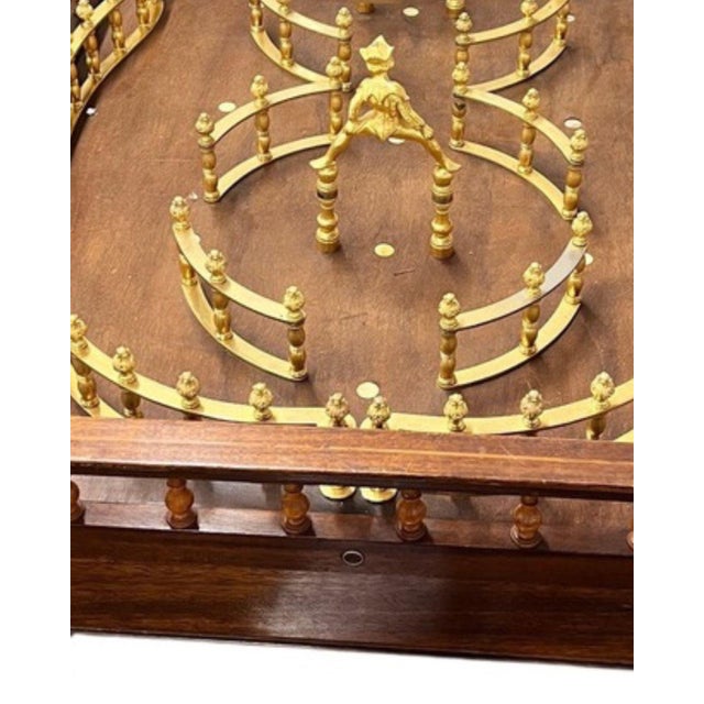 Early 20th Century English Edwardian Era Tabletop Skittles Table For Sale - Image 9 of 12