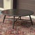 Mid-Century Modern Contemporary Ratana Bolano Collection Aluminum Outdoor Round Coffee Table For Sale - Image 3 of 11